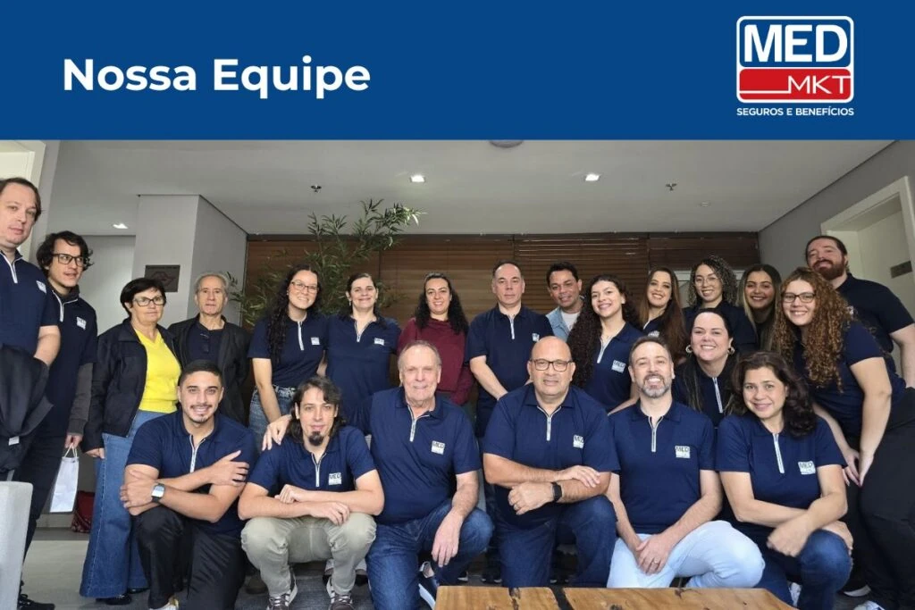 Equipe da MedMarketing reunida